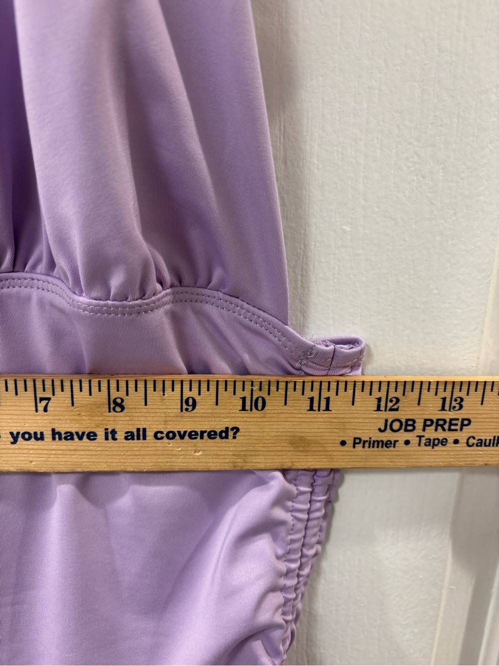 Princess Polly Penelope Halter Ruched V-Neck Mini Dress Lilac Lavender Party 4 - Picture 9 of 10